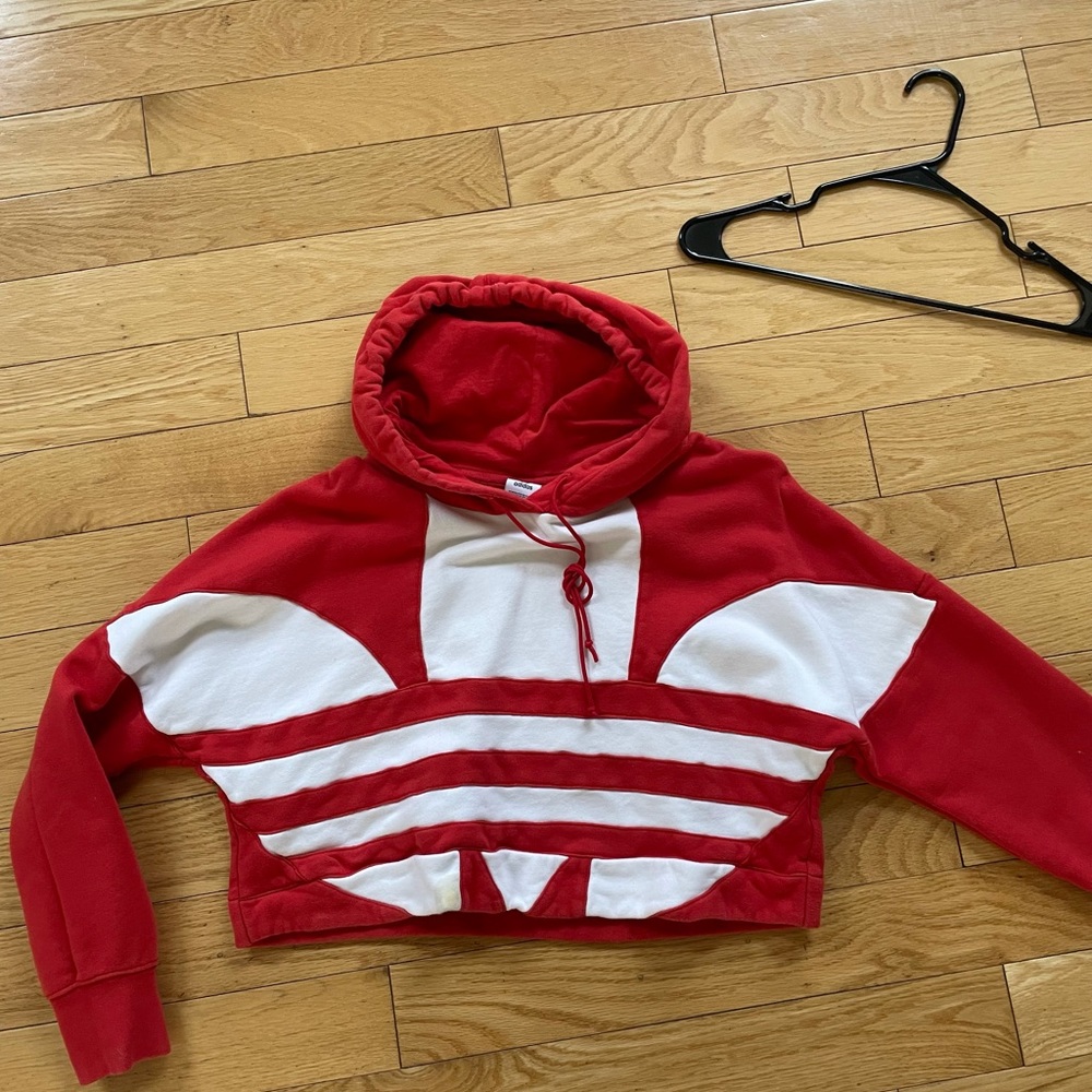 Cropped Adidas Hoodie